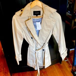 Tan Banana trench coat